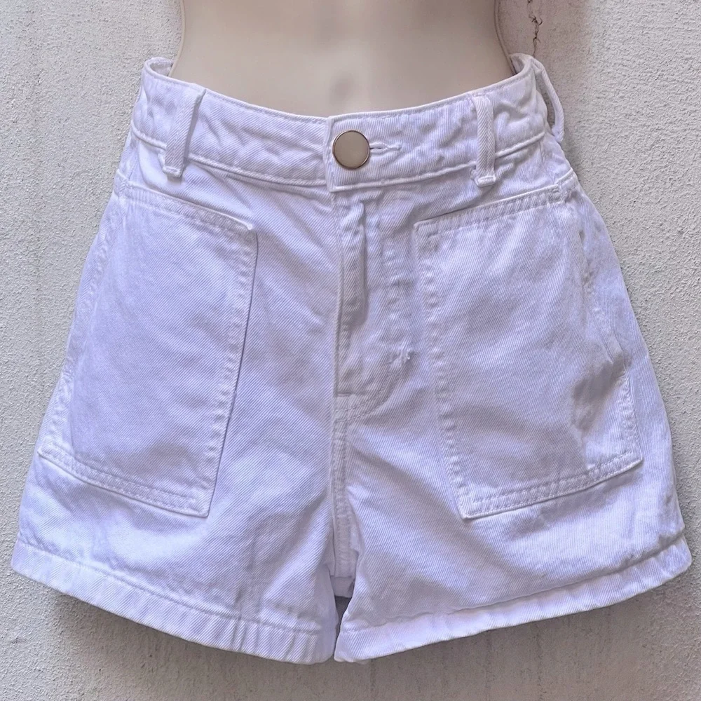 ZARA Denim Bermuda Shorts